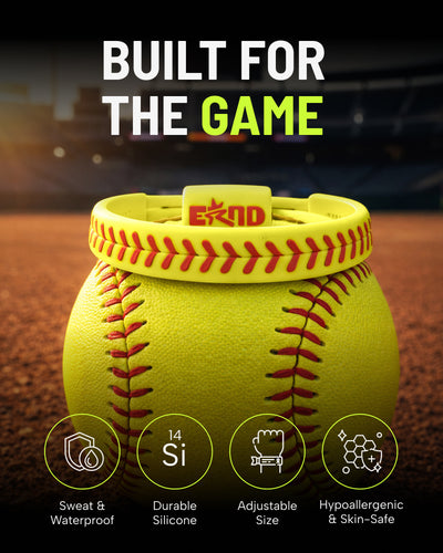 ERND Baseball Bracelet -  Durable Silicone