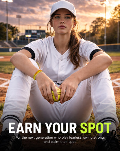 Silicone Softball Bracelet for women